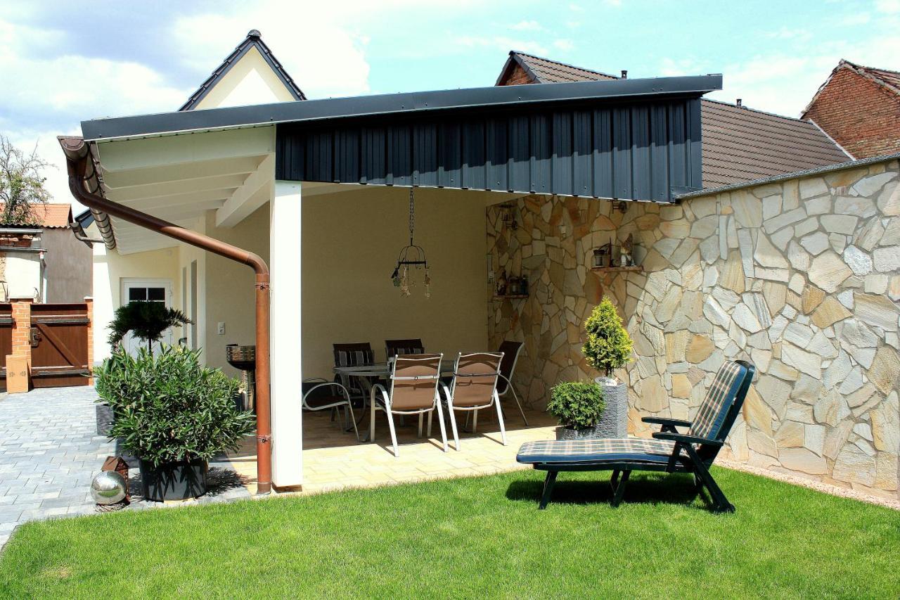Ferienhaus Zum Gässchen Weißenfels Exterior foto